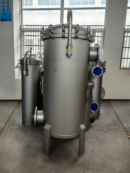 Stainless steel filter housing for industrial filtration systems