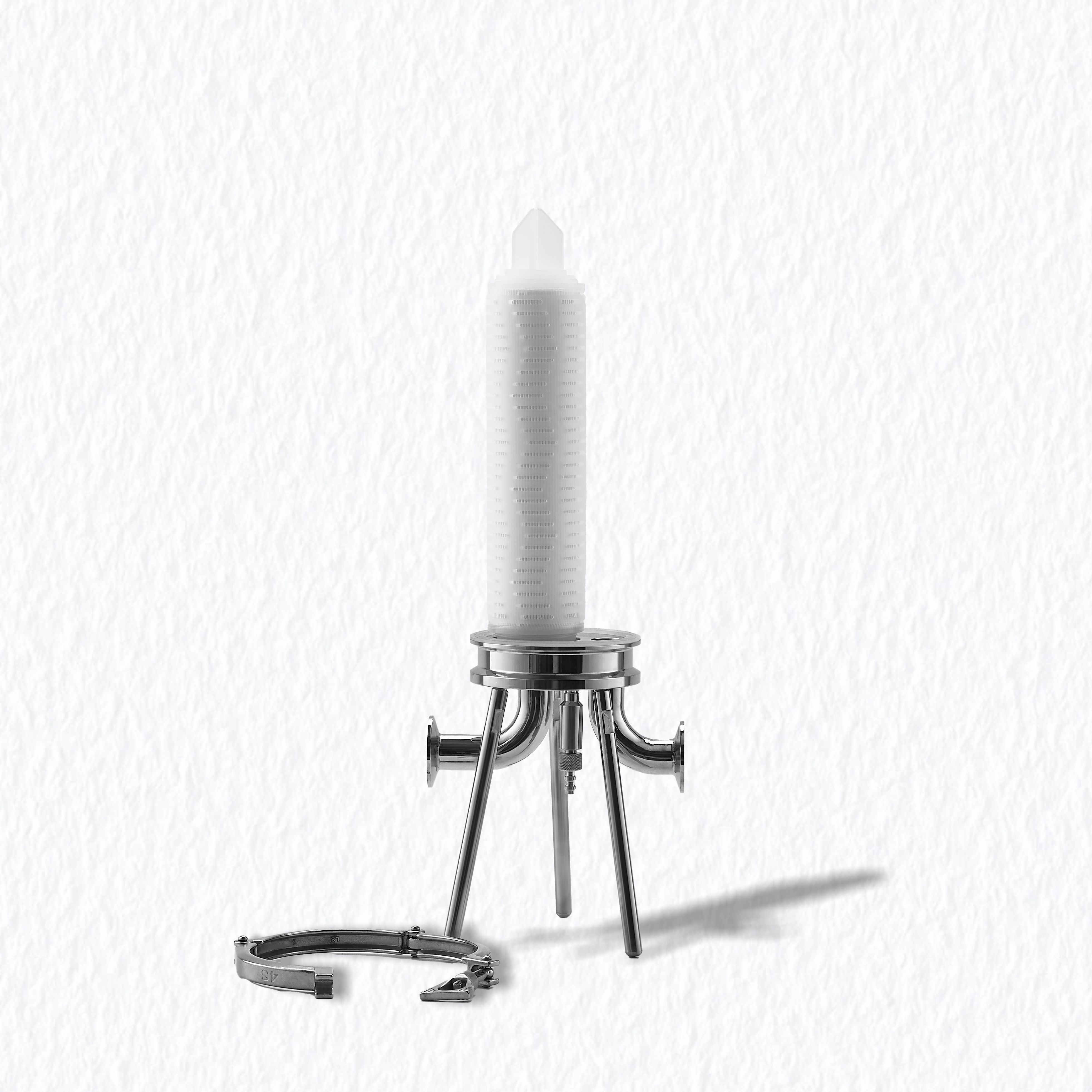 Internal Structure of Sanitary Cartridge Filter Housing