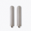 Two standing titanium rod filter cartridges with high temperature resistance