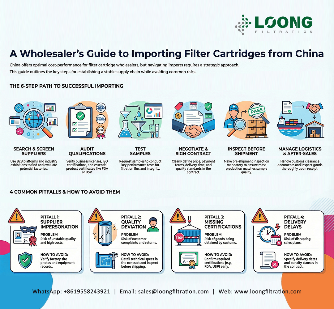 A Wholesaler&lsquo;s Guide to Importing Filter Cartridges from China