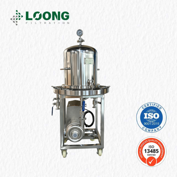 Sanitary Lenticular Filter Housing for Wine, Beer & Pharma