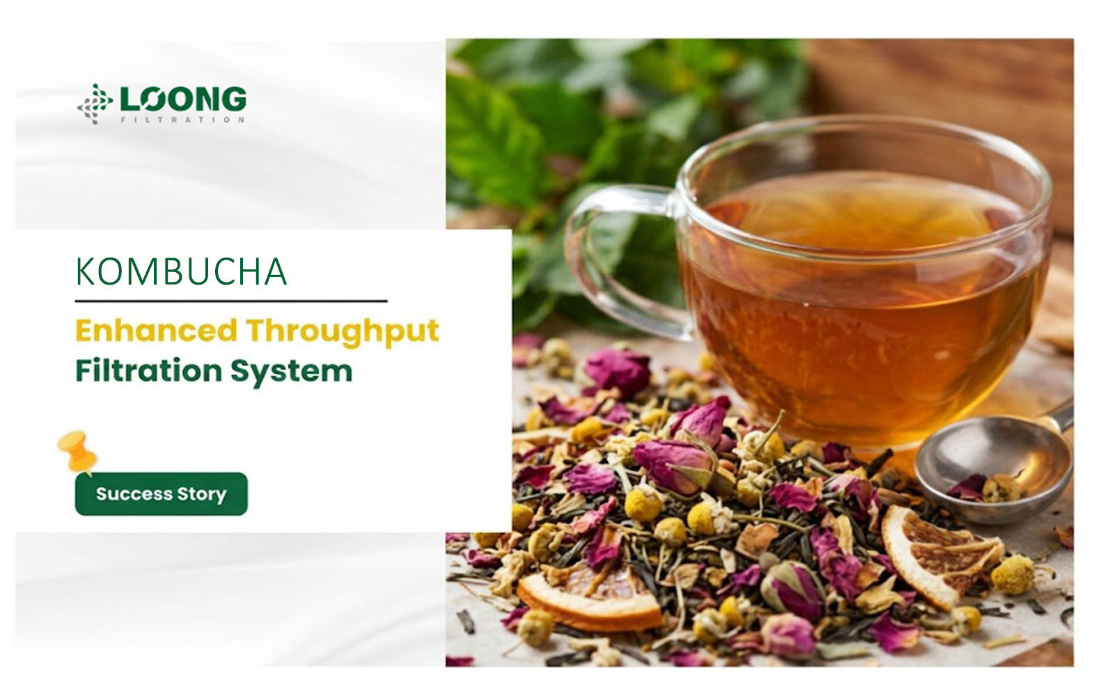 Kombucha|How to Increase Filtration Throughput for Herbal Tea?