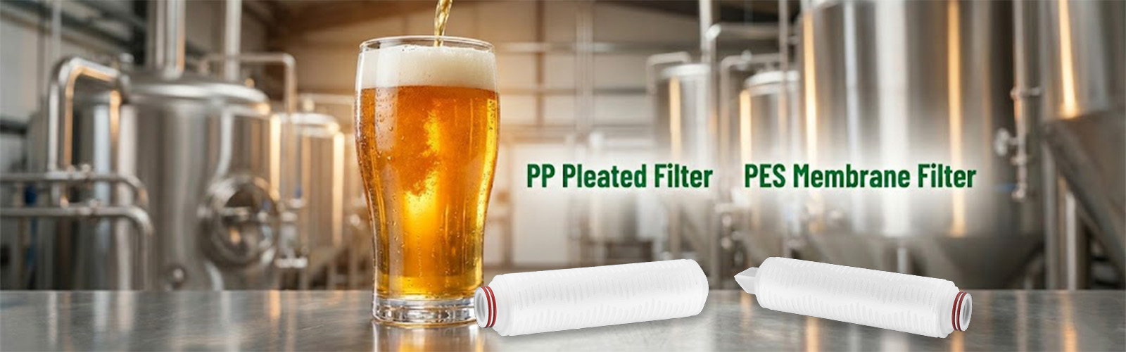 PP Pleated Filter&PES Membrane Filter