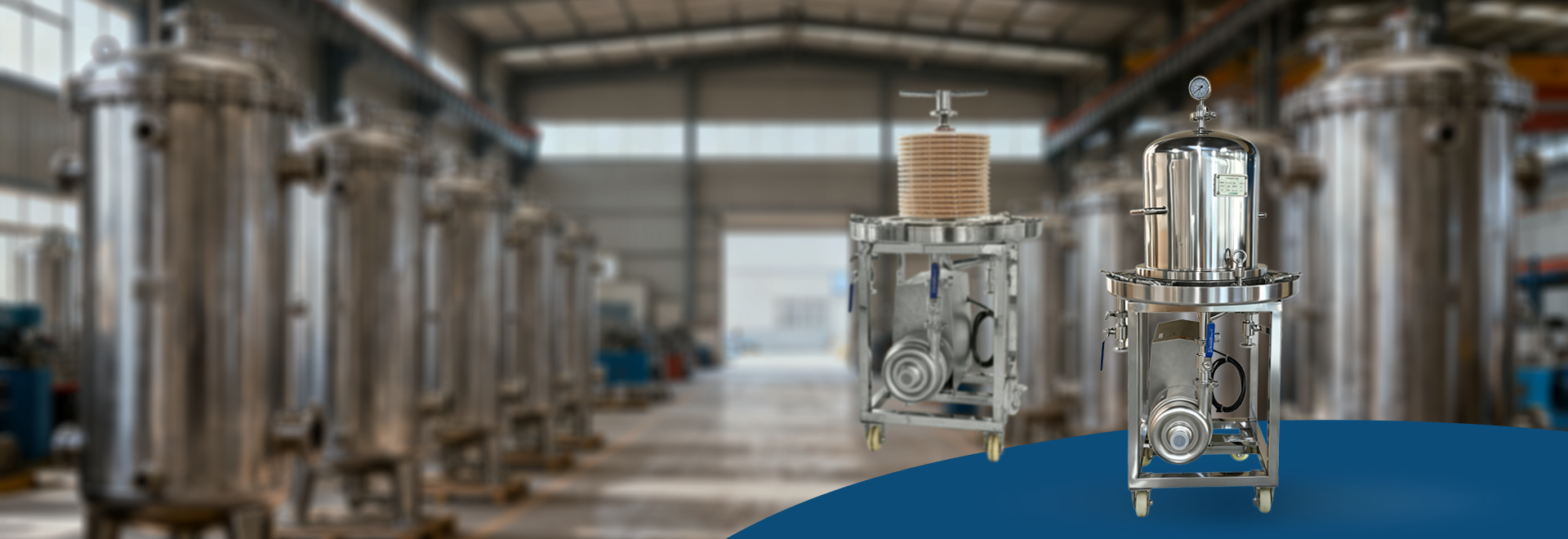 Lenticular Filter Housing