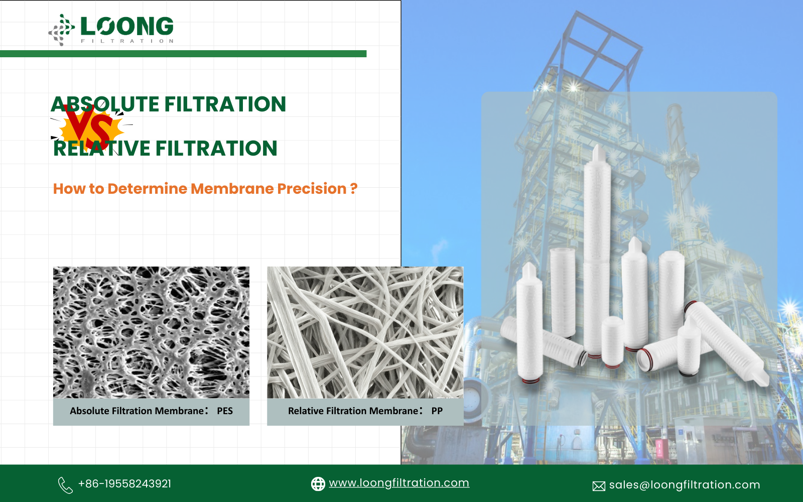 Absolute Filtration vs. Relative Filtration: How to Determine Membrane Precision ?