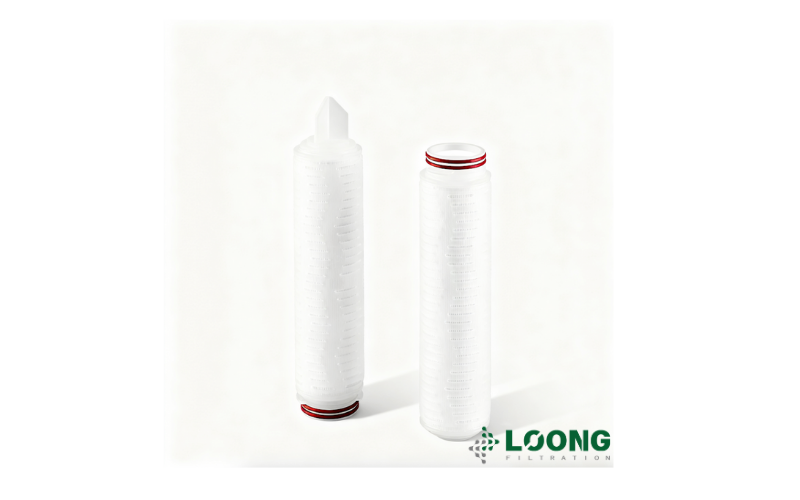 FETV Series PVDF Framework PTFE Folded Membrane Filter Elements