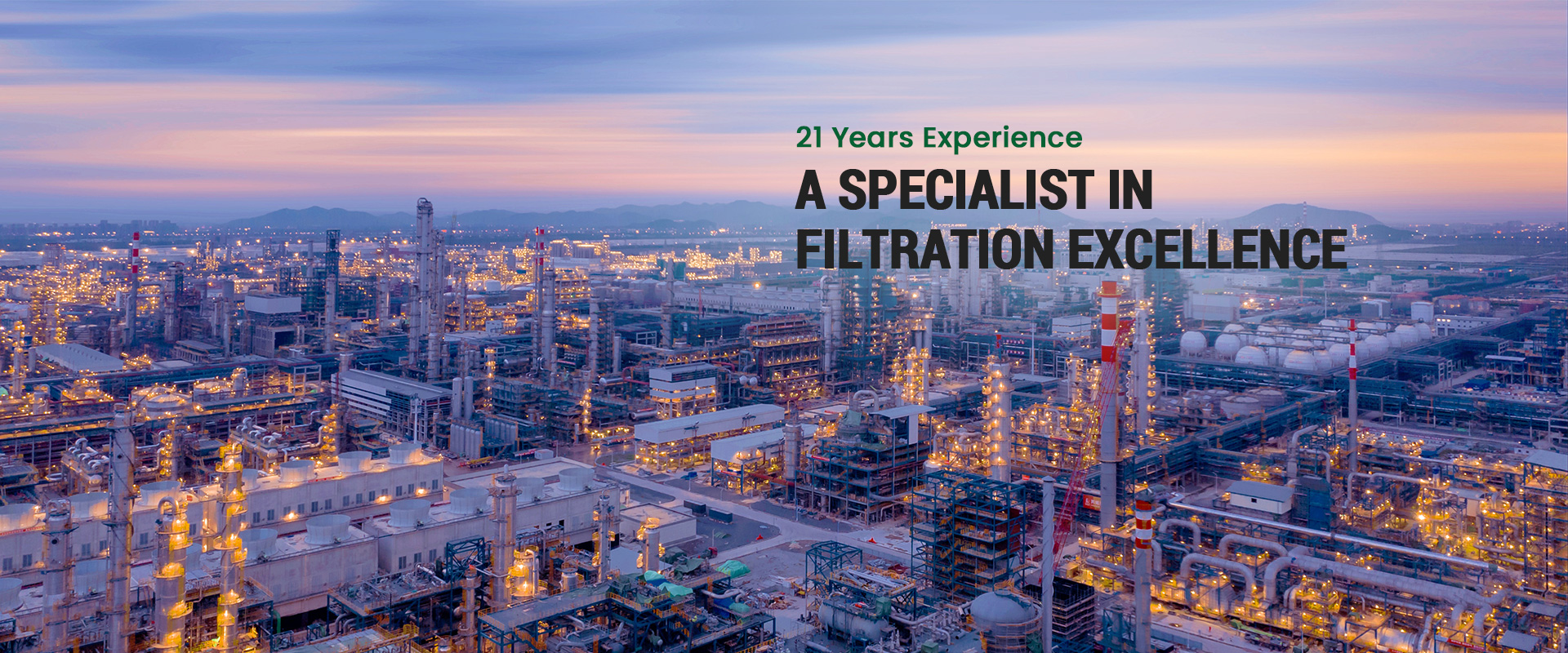 LOONG FILTRATION: 21 Years as a Filtration Excellence Specialist - Industrial filtration solutions provider