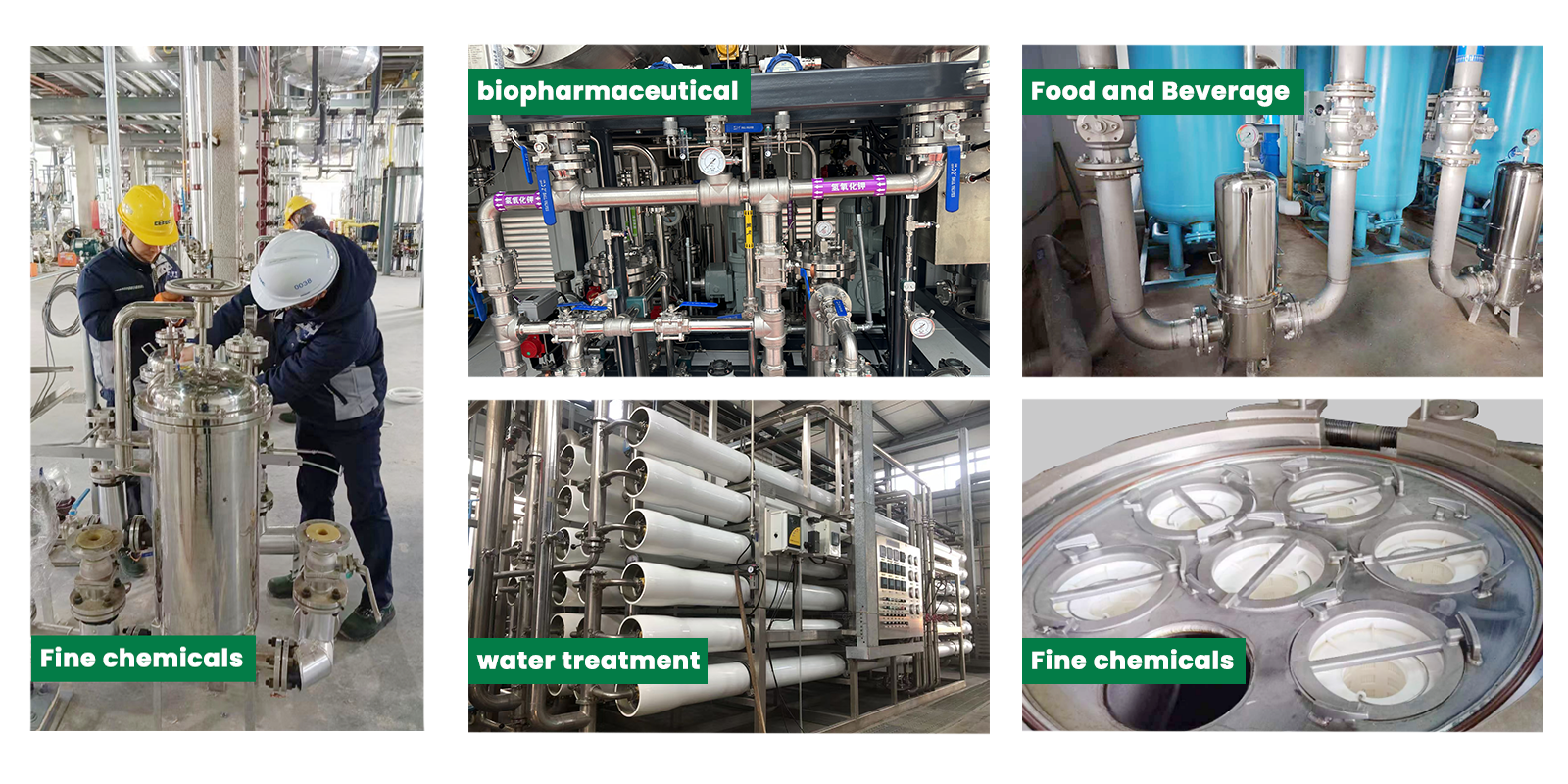 LOONG Filtration success stories optimizing processes for 7,800+ clients. Showcasing Pleated Filter Cartridge applications in biopharmaceutical, food and beverage, fine chemicals, and water treatment industries.