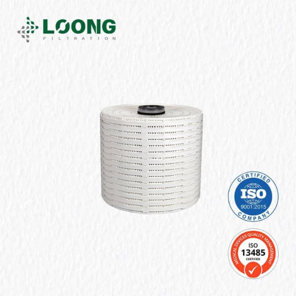 Backflushable Lenticular Filter