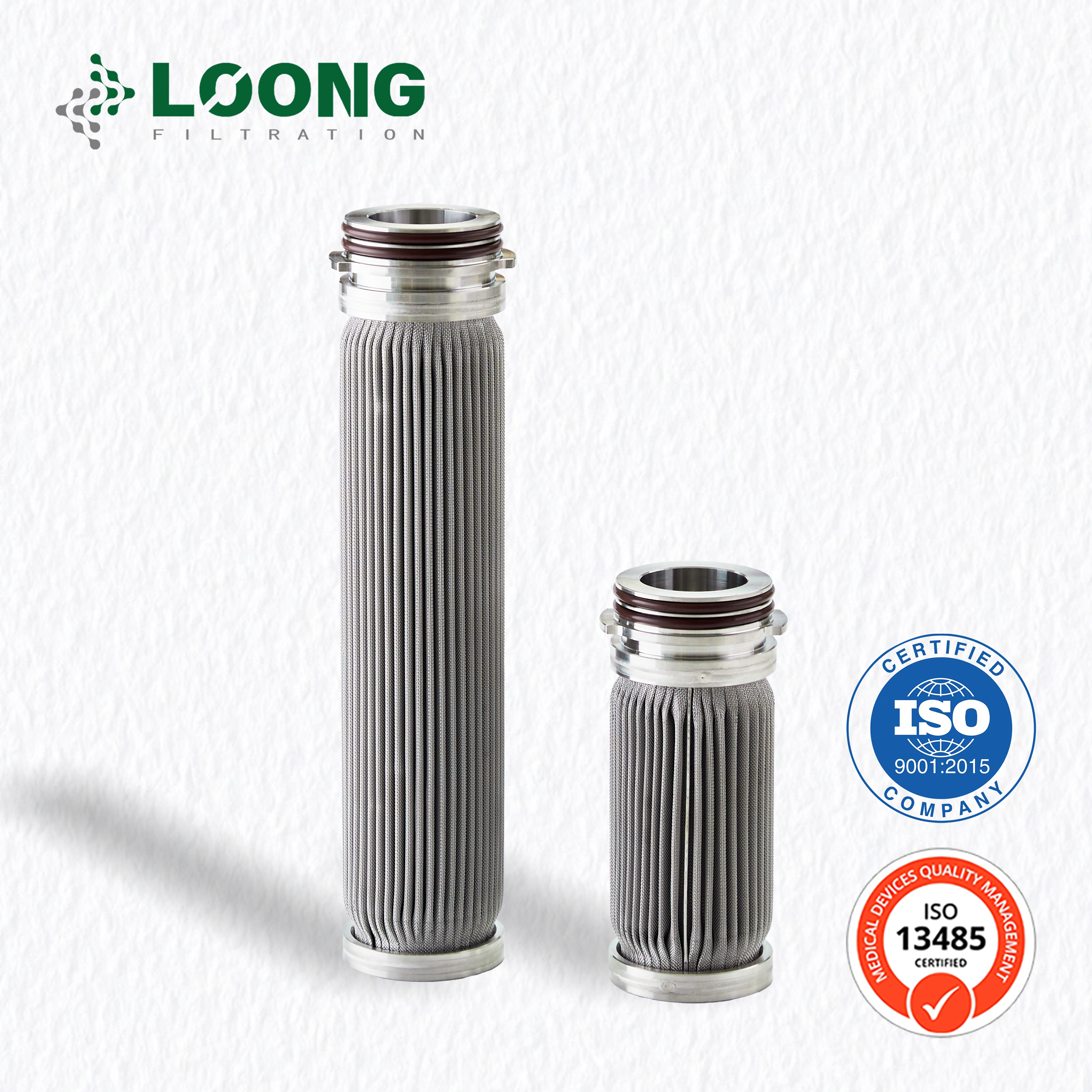 Stainless Steel Pleated Filter Cartridge（1um）